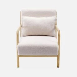 Fauteuil Scandinave En Bois Et Tissu Bouclette 14 Fauteuil Scandinave En Bois Et Tissu Bouclette -Jardin Et Extérieur iacscaboucl 5ded0bc67bfe8c8942d80c6a14bd0304