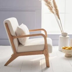 Fauteuil Scandinave En Bois Et Tissu Bouclette 12 Fauteuil Scandinave En Bois Et Tissu Bouclette -Jardin Et Extérieur iacscaboucl 9ca3bba03d4f372dd8c0905091f22835