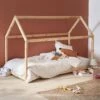 Lit Cabane Enfant 90 X 190 Cm En Pin Naturel, Sommier Inclus Couleur : Naturel -Jardin Et Extérieur ibedhousenat 2a09d487c97a9ef6701a1e3969cbcee4