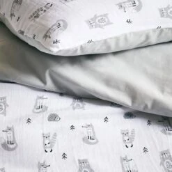 Parure De Lit Enfant, Réversible 140 X 200 Cm -Jardin Et Extérieur ibedpgdc140for 138cacc70723366ce4c07e8a104b0072