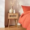 Table De Chevet Effet Bois Et Cannage, 1 Tiroir -Jardin Et Extérieur ibobesidraw 47dd2d0e872abbc1d0e4a5b1dc2256f9