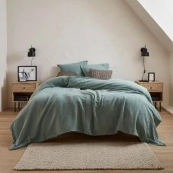 Table De Chevet Effet Bois Rainuré (lot De 2) -Jardin Et Extérieur ibragbesidex2 b95545ad535dfc5695c1ddad34b307d9