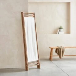 Paravent Pliable Bambou Et Toile Blanche 9 Paravent Pliable Bambou Et Toile Blanche -Jardin Et Extérieur ibscre135natwh 1e67962db31a2e8761059f1a2baf48e5