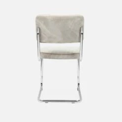 Chaise Cantilever Velours Côtelé (lot De 2) Couleur : Grège -Jardin Et Extérieur ichrmjcrgyx2 c58c3b3b49be3c31314fecba5eedac8f