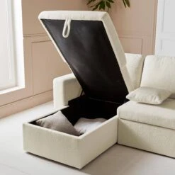 Canapé Panoramique Convertible 4 Places Tissu Bouclette -Jardin Et Extérieur icpurbsofabcl b6fd47143a9f149c8d8e844079bf94b3