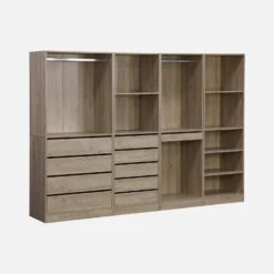 Kit Dressing Modulable Avec 4 éléments Couleur : Naturel -Jardin Et Extérieur idresfullkitnat 774de06f56dfcaa99d6b028402ec3d83