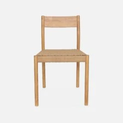 Chaise Bois Et Cordage (lot De 2) Couleur : Naturel -Jardin Et Extérieur iellchrx2nat 506cf277d0a61bd4ddb085e995fbe82f