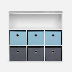 Meuble Rangement Enfant 6 Paniers Couleur : Bleu 12 Meuble Rangement Enfant 6 Paniers Couleur : Bleu -Jardin Et Extérieur ikscam6bl 460dcc0cd17ac672b625376fa2eb4430