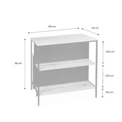 Table Haute Décor Bois Et Métal 2 étagères, 2 Tabourets 19 Table Haute Décor Bois Et Métal 2 étagères, 2 Tabourets -Jardin Et Extérieur ilfbds100r2bn 50dfae8f50a585b6bc23d3317f1ae101