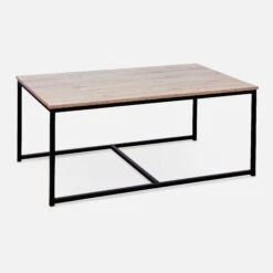 Table Gigogne Encastrable Métal Et Effet Bois (lot De 3) Couleur : Bois -Jardin Et Extérieur ilfctgigbn fd934dcc7510d97698625551a2f8b275