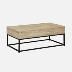 Table Basse Industrielle Effet Bois Plateau Relevable -Jardin Et Extérieur ilfliftct100bn 4cd81cbae929624137a0e15d8a938c4d