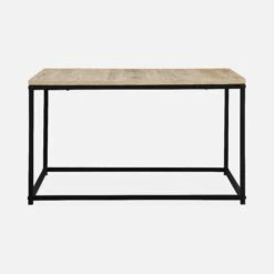 Table Basse Industrielle Effet Bois Et Métal -Jardin Et Extérieur ilfsqct70bn 58421578ec8613c661cd9db056bfb93e