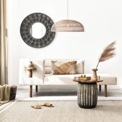 Suspension En Rotin Naturel Ø60cm -Jardin Et Extérieur ilumpan60rot 6af894225322e78f37d041eb4a2be2c0