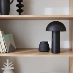 Lampe De Table Sans Fil Nomade à Tête Orientable Intérieur / Extérieur H 28cm Couleur : Noir -Jardin Et Extérieur ilumthom28bk 4be56d91bf92268dfc329c71e5c1e2af