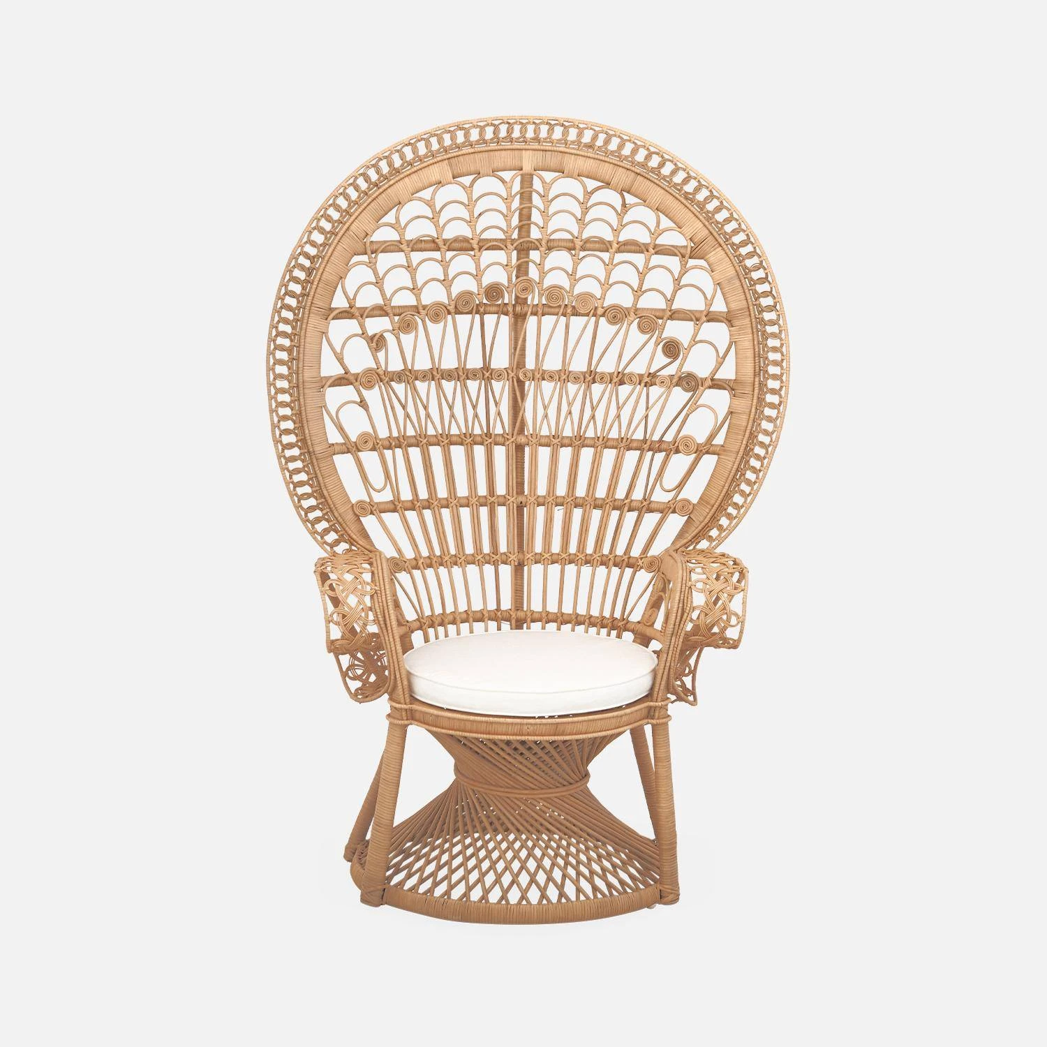 Fauteuil Vintage En Rotin 5 Fauteuil Vintage En Rotin – Image 3