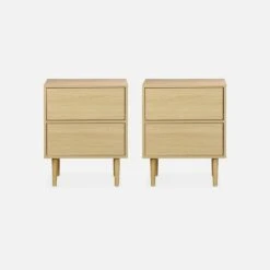 Table De Chevet Effet Bois Naturel (lot De 2) Couleur : Naturel 12 Table De Chevet Effet Bois Naturel (lot De 2) Couleur : Naturel -Jardin Et Extérieur imkbedsidex2wd d9c638fe238a9a3d5630b2415eeff13a