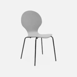 Chaise Rétro Empilables, Bois Et Contreplaqué (lot De 4) Couleur : Gris 12 Chaise Rétro Empilables, Bois Et Contreplaqué (lot De 4) Couleur : Gris -Jardin Et Extérieur inaochrx4gy b86ecdeddb6943a83de6c9bb8875eed6