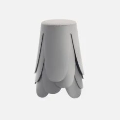 Set De 4 Tabourets Empilables Bouclette Texturée Couleur : Gris Clair -Jardin Et Extérieur inikstx4bcllg a7af486a3e8df40d026a7324ac1d6122