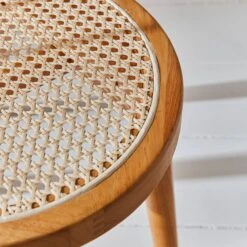 Chaise Bois Et Cannage (lot De 2) Couleur : Naturel -Jardin Et Extérieur inorchrx2nat 4d730b3eef3b325de09e44286cff6468