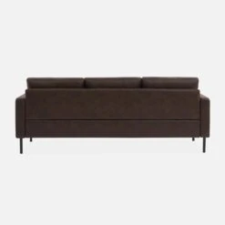 Canapé 3 Places Simili Cuir Microfibres Pieds Métal -Jardin Et Extérieur inysofa3pumfbn 39fddac11036d0942083a15b8d6a27c5