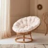 Fauteuil Papasan En Rotin Avec Coussin Ø113cm 2 Fauteuil Papasan En Rotin Avec Coussin Ø113cm -Jardin Et Extérieur ipalchr113nat a179123060fc465185e7ea282a01d715