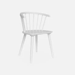 Chaise à Barreaux En Bois Et Contreplaqué (lot De 2) Couleur : Blanc 12 Chaise à Barreaux En Bois Et Contreplaqué (lot De 2) Couleur : Blanc -Jardin Et Extérieur ipauchrx2wh f37aa87cc8cf374c30a15a464b59a05d