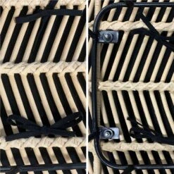 Chaise Métal Et Rotin Naturel (lot De 2) Couleur : Noir -Jardin Et Extérieur irawchrbkx2 4dcb1980ad1a62055a7e11edba3e2278