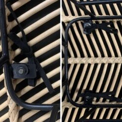 Tabouret De Bar Métal Et Rotin 75cm (lot De 2) Couleur : Noir -Jardin Et Extérieur irawsto75bkx2 5e397eaf7475148467ae12f481ae7ce7