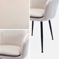 Fauteuil Velours Et Pieds Métal Couleur : Blanc Cassé 14 Fauteuil Velours Et Pieds Métal Couleur : Blanc Cassé -Jardin Et Extérieur isharmvvofwh acaab7cb1e04455222d59002501a2268