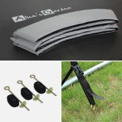 Trampoline 305cm Avec Pack D'accessoires Couleur : Gris 15 Trampoline 305cm Avec Pack D'accessoires Couleur : Gris -Jardin Et Extérieur kit305grey fa562a4779346d0b6a6fb8785cc64a8f