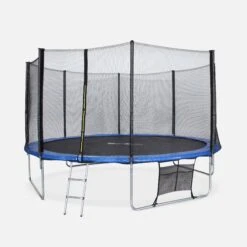Trampoline 430cm Avec Pack D'accessoires Couleur : Bleu 10 Trampoline 430cm Avec Pack D'accessoires Couleur : Bleu -Jardin Et Extérieur kit430blue 74bf45fe68179c08c64b439cbf2949f1
