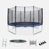 Trampoline 430cm Avec Pack D'accessoires Couleur : Bleu