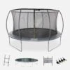 Trampoline 430cm Filet Intérieur Avec Pack D'accessoires