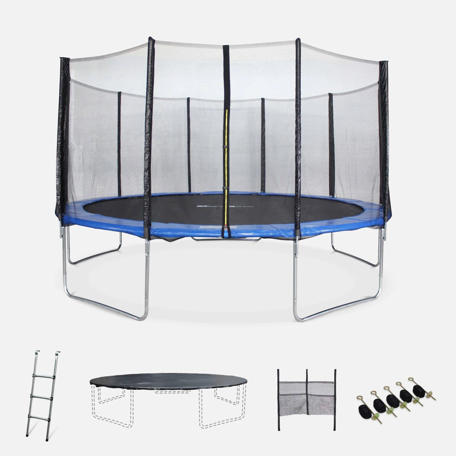 Trampoline 460cm Avec Pack D'accessoires 3 Trampoline 460cm Avec Pack D'accessoires