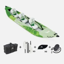 Canoë Kayak Gonflable 3 Places + Accessoires -Jardin Et Extérieur kyk3betta 48e4313ffe4a7051ed267578f968cad2
