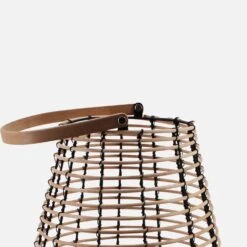 Lanterne En Rotin Intérieur/extérieur (lot De 2) -Jardin Et Extérieur lant31rotinx2 34fdbc7cf3d188fd826e23546db09b5c