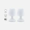Lampe De Table LED 26cm (lot De 2) -Jardin Et Extérieur led26lampx2 549a81c19065dbf2aac3a69f611ac4af