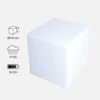 Cube Lumineux LED Avec Batterie Intérieur/extérieur -Jardin Et Extérieur led40cubeww 64e260a60d3c1d2f26b61a1707f1c538