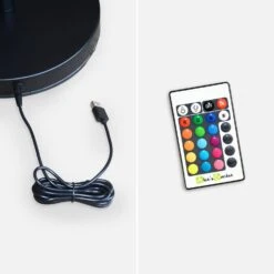 Lampadaire Solaire Extérieur LED -Jardin Et Extérieur ledfl51sol a216afeb3ea57f24a51dbba869d798b4