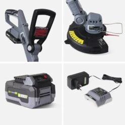 Tondeuse à Gazon à Batterie 20V, 30cm + Débrousailleuse 20V 13 Tondeuse à Gazon à Batterie 20V, 30cm + Débrousailleuse 20V -Jardin Et Extérieur lm30bat20v4gt 5e1c59ed72ef20c3cd6379bb744f8b5d
