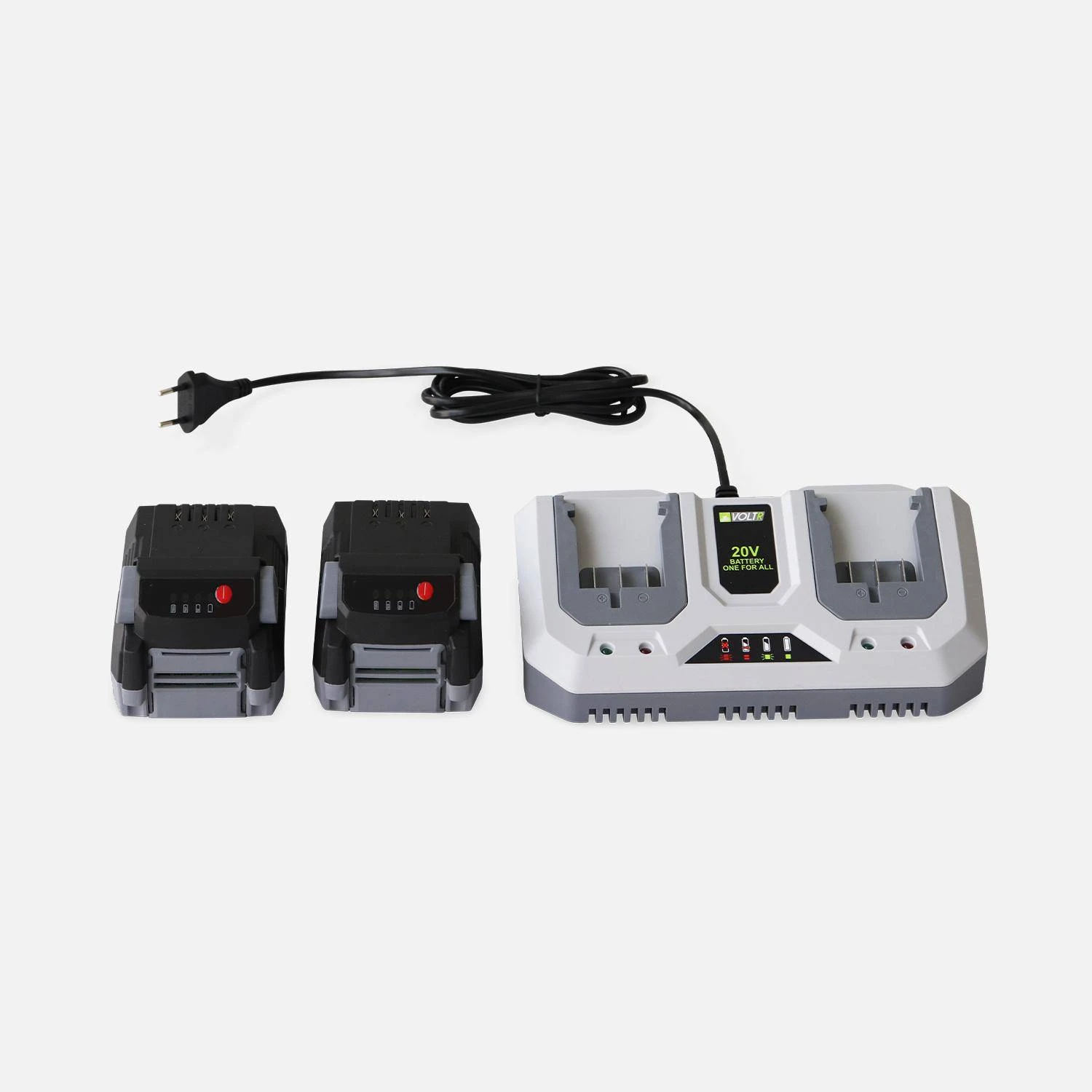 Tondeuse à Gazon à Batterie 2x20V 33cm 6 Tondeuse à Gazon à Batterie 2x20V 33cm – Image 4