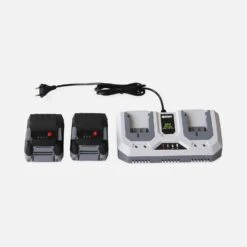 Tondeuse à Gazon à Batterie 2x18V -Jardin Et Extérieur lm43bat20v4x2 d6af7959ac3729565df5c8ab8feddea8