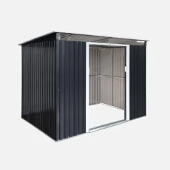 Abri De Jardin En Métal 4,85m2 Avec Puits De Lumière -Jardin Et Extérieur mssl472at dbf64273935d490f7aa886c02622866b