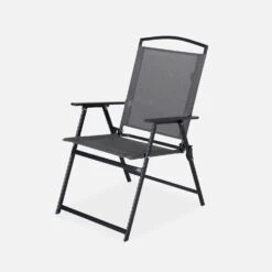 Table De Jardin Acier, 6 Fauteuils Et 1 Parasol -Jardin Et Extérieur mt140r6umbat 0e85040573910c1ef69a55b0ebf91912