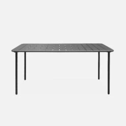 Table De Jardin Métal 6-8 Places Couleur : Anthracite 12 Table De Jardin Métal 6-8 Places Couleur : Anthracite -Jardin Et Extérieur mt160x90at 1c6a3cb0ce92ecf9ecca0c7d7e5363bd