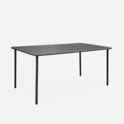 Table De Jardin Métal 6-8 Places Couleur : Anthracite 10 Table De Jardin Métal 6-8 Places Couleur : Anthracite -Jardin Et Extérieur mt160x90at a6038f4a232f80c1d0ca09a58054c290