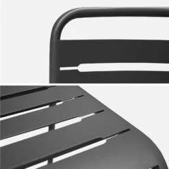 Chaise De Jardin En Acier (lot De 4) Couleur : Anthracite -Jardin Et Extérieur mtchrx4at 60ccf5740b139961f7ee30dca8fcc5cc