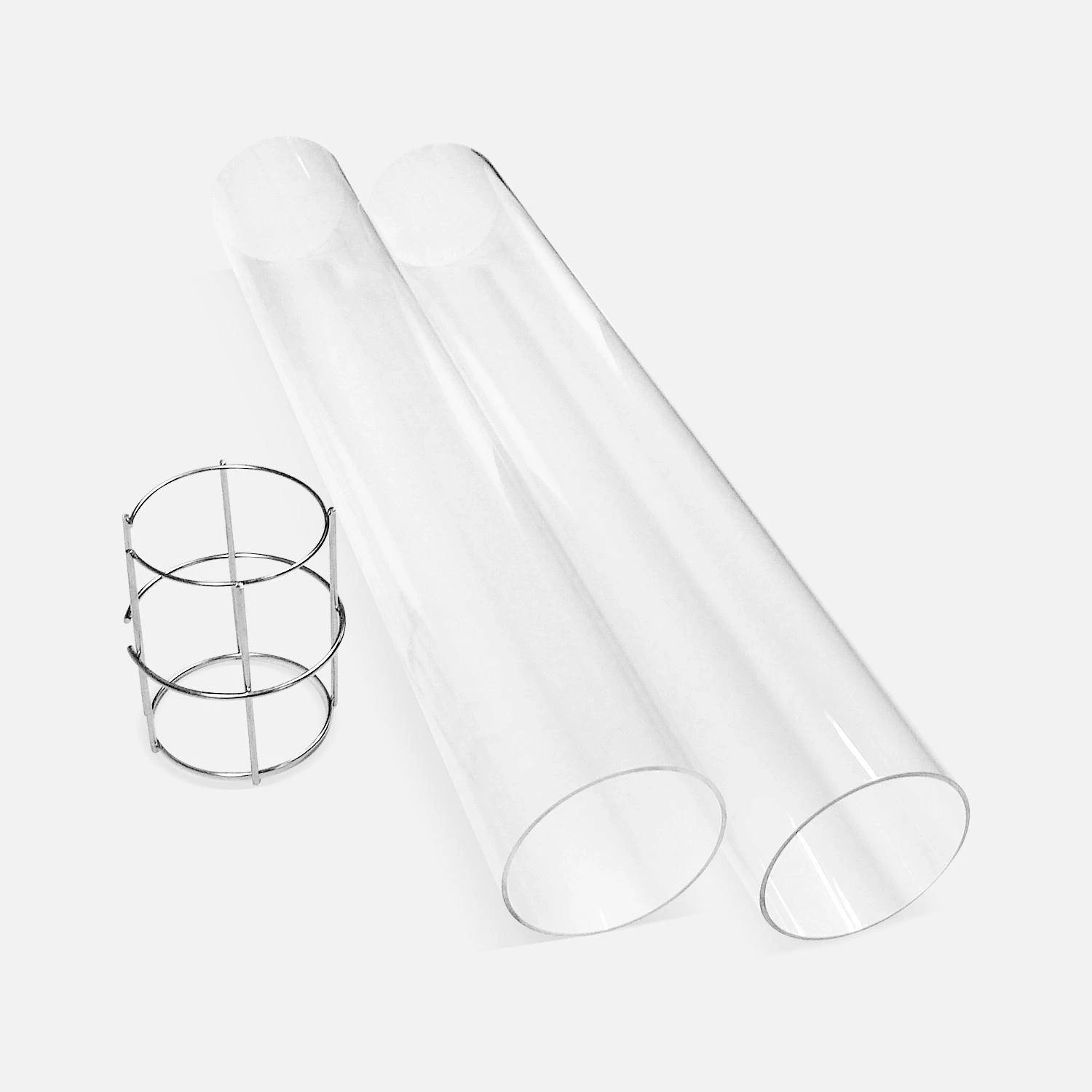 Tube En Quartz Pour Parasol Chauffant Pyramide (lot De 2) 3 Tube En Quartz Pour Parasol Chauffant Pyramide (lot De 2)