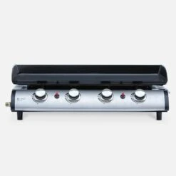Plancha Gaz 4 Brûleurs Inox 10kW -Jardin Et Extérieur ph1004sb 32ca42975fcd31a02d6cd5af48102eb1
