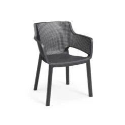 Table De Jardin Résine + 8 Chaises Empilables Couleur : Graphite -Jardin Et Extérieur plk240er8bk 8b730c466b47cad0c1143e9a2c0c62a1